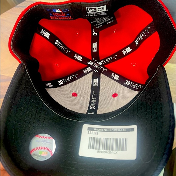 ANGELS TEAM CLASSIC 39 THIRTY STRETCH FIT BASEBALL CAP L/XL - Picture 9 of 9